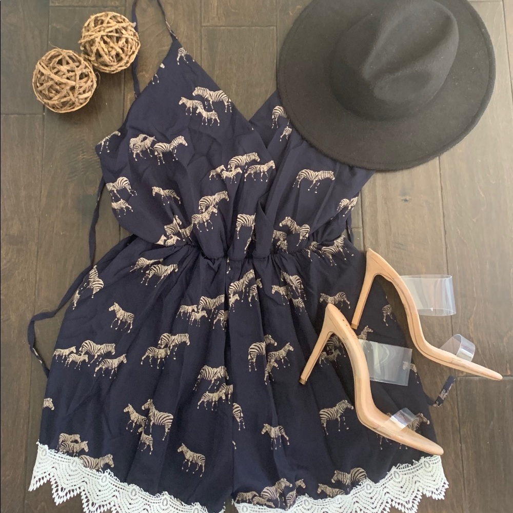 Zebra romper